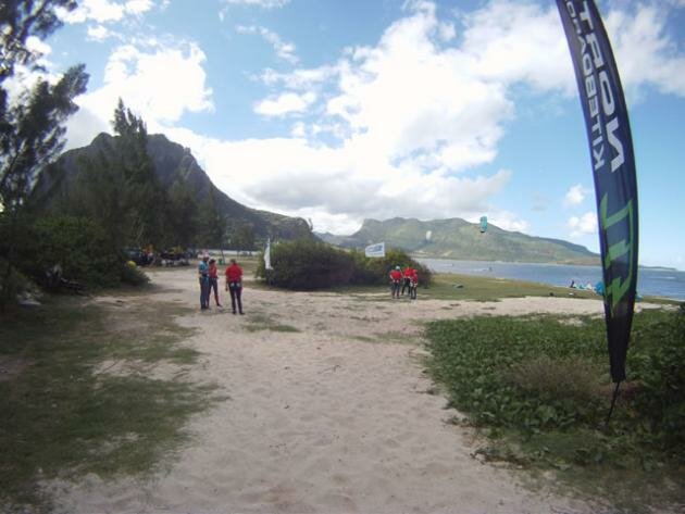 Kitesurfing Beach at Club Mistral Club Mistral Mauritius