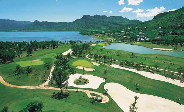 Vue du Paradis Golf Club a l'Ile Maurice Paradis Golf Club Ile Maurice