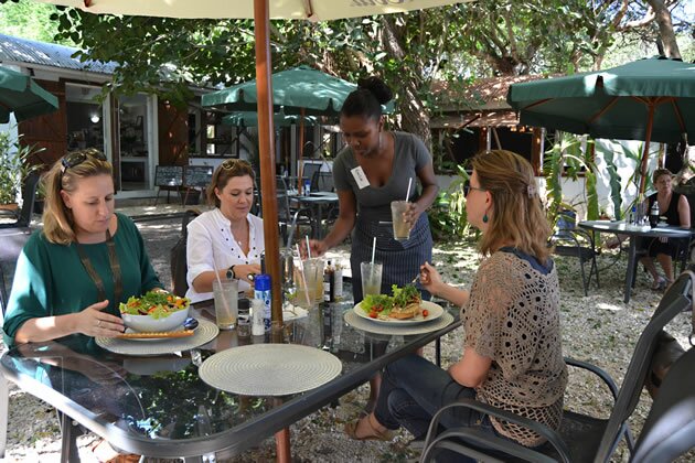 Lunch at Vanilla Bean Vanilla House, Mauritius