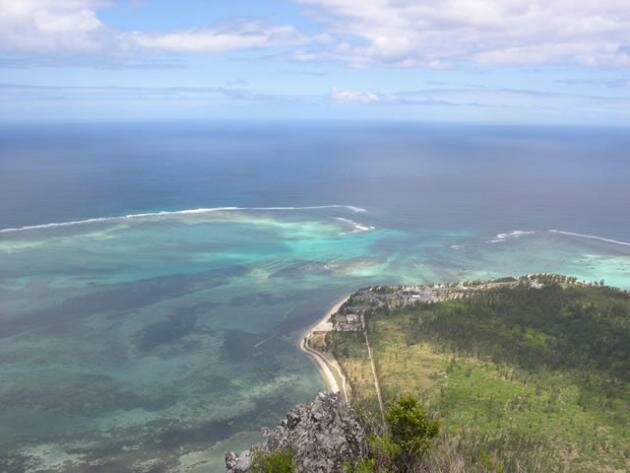 Vue aerienne de Au Morne Club Mistral Ile Maurice