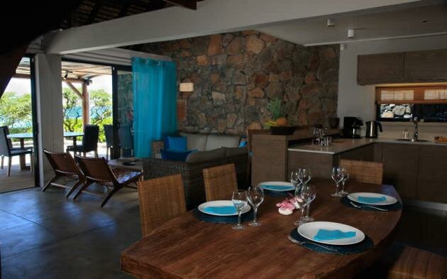 Table a manger, Villa les Dunes 1, Ile Maurice Villa les Dunes 1, Ile Maurice