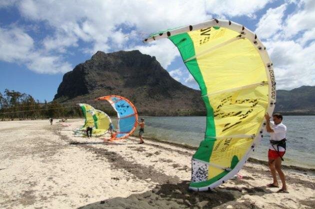 Le�on Kitesurf au Club Mistral à l'�le Maurice Club Mistral Ile Maurice