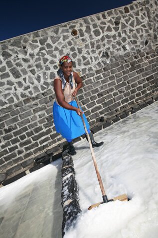 Salt Pans in Tamarin, Mauritius