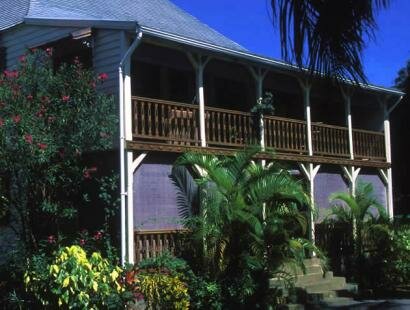 Beau Vallon Restaurant Colonial house