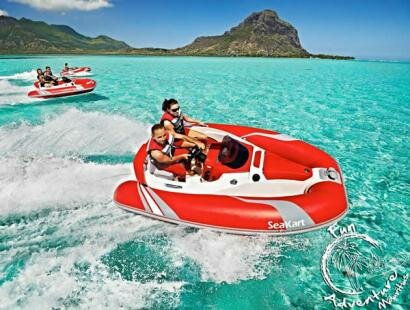 Fun Adventure, excursions en cannot a moteur Ile Maurice