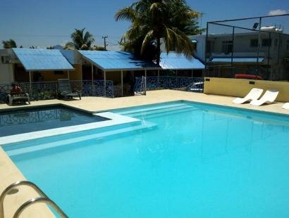 Pool at Pik Pik Kitesurfing Residence Mauritius
