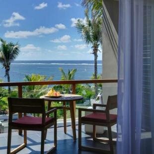 View from Long Beach Room Mauritius