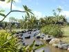 Man made river at Restaurant Rêve d'R Restaurant Rêve d'R, Mauritius