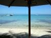 Plage et parasol Villa Harmonie Ile Maurice