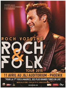 Roch Voisine en concert, Ile Maurice