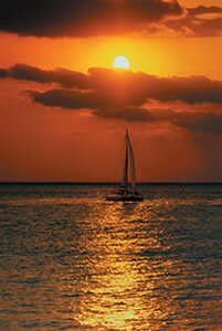 Sunset with Easterlies