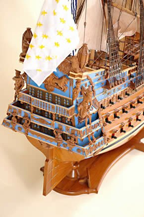soleil royal ship model mauritius