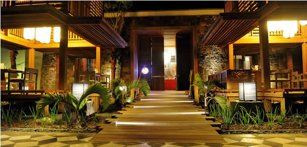 Restaurant Hasu Long Beach Mauritius