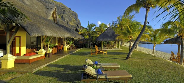 Executive Villa of the Paradis Hotel & Golf Club in Mauritius