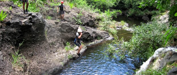 Canyoning at Casela Nature & Leisure Park in Mauritius