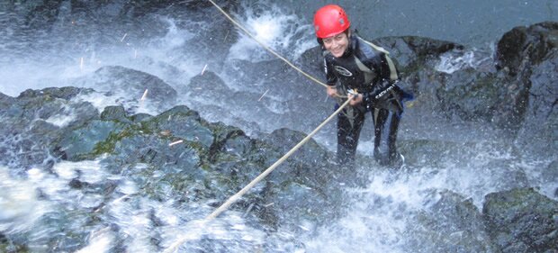 Canyoning at Casela Nature & Leisure Park in Mauritius