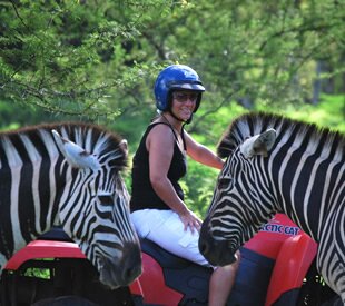 Quad Biking at Casela Yemen in Mauritius