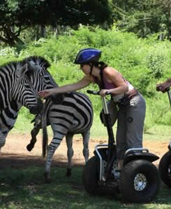 Segway at the Casela Yemen in Mauritius