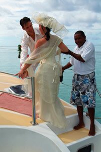 Wedding on board Croisieres Turquoise Wedding on board Croisieres Turquoise