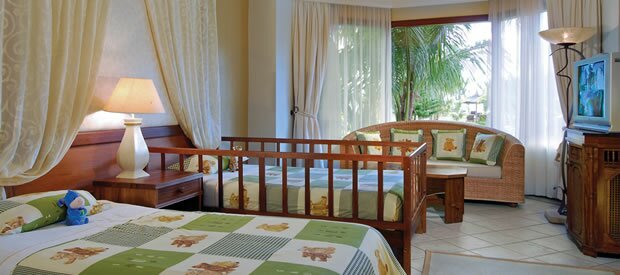 Family Suite at the Dinarobin Hotel in Mauritius