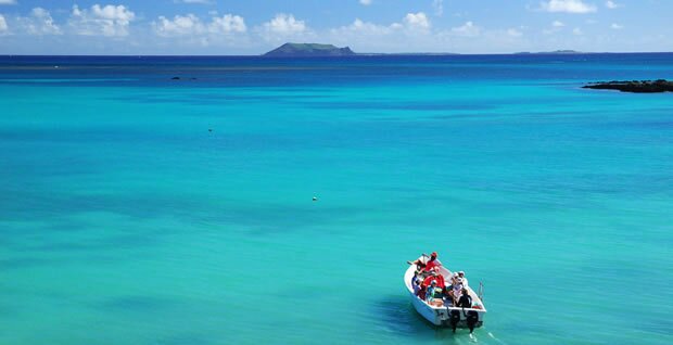 Boat excursions in Mauritius