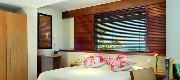 Honeymoon suite of Le Canonnier Hotel in Mauritius
