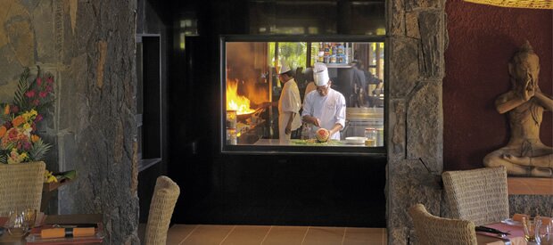 Teak Elephant, Shandrani Hotel Mauritius