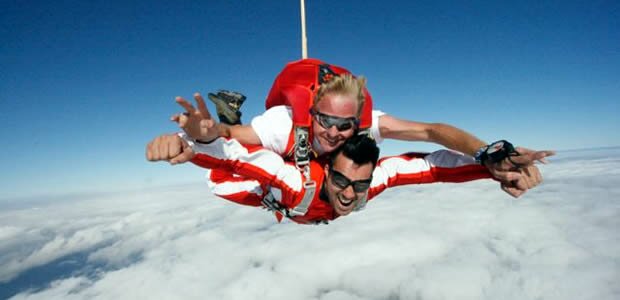 Freefall in Mauritius