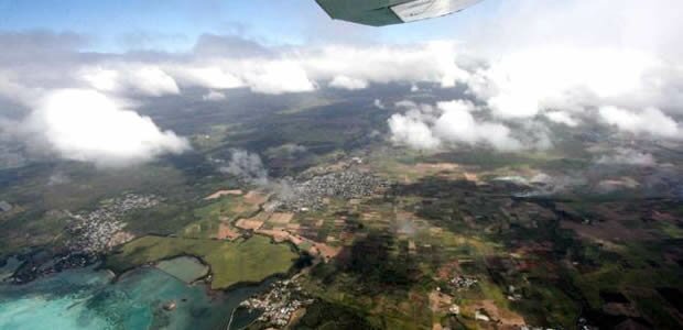 View on Mauritius