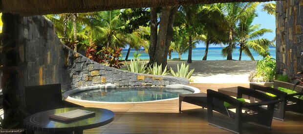 Beach Front Suite with Pool, Trou aux Biches Resort & Spa Mauritius