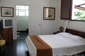 Double bedroom upstairs villa Harmonie, Mauritius